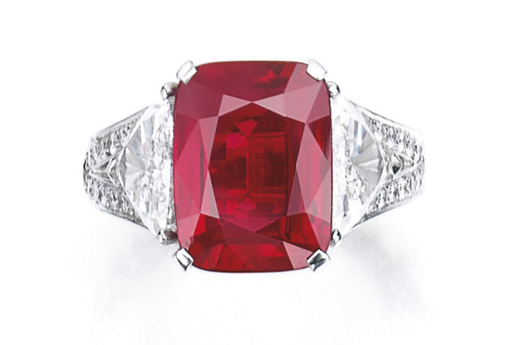 #3 The Mose Expensive Ruby in the World - The “Graff Ruby” ($ 8,600,410)