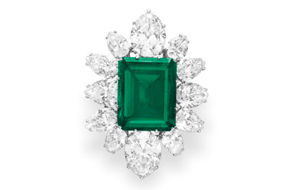 Most Expensive Emeralds in the World - #2 Elizabeth Taylor Brooch ($ 6.5 billion)
