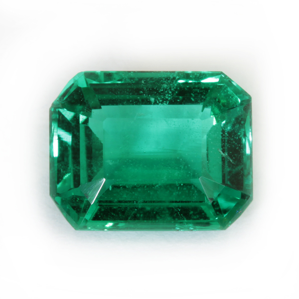 Emeralds pure to the naked eye