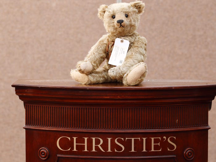 TIL the most expensive teddy bear in the world is Steiff Louis Vuitton  Teddy Bear @ $2.1 Million : r/todayilearned