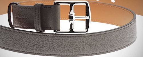 #4 world's most expensive belts "Etriviere" by Hermes - $ 5,000