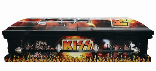 #8 Most Expensive Casket - Kiss Casket - $4,000