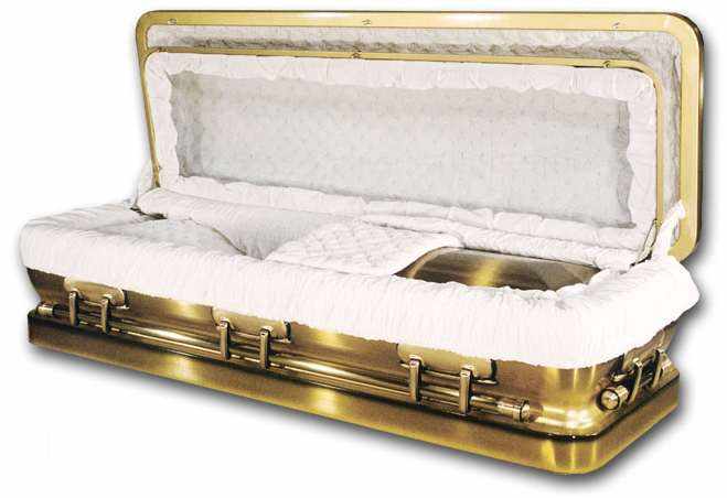 #5 Most Expensive Casket - Hallmark Bronze Casket - $6,900
