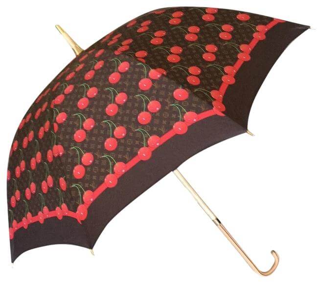 LV umbrella - #2 most expensive umbrella in the world