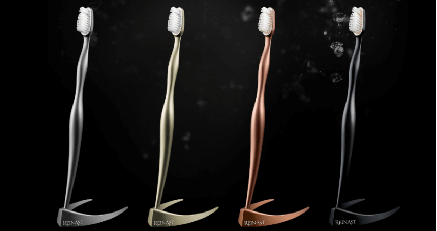The Most Expensive Toothbrushes in the World - Reinast Titanium Luxury Toothbrush